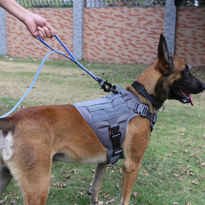Tactical Dog Harness for Medium Dogs,Full Metal Buckles Dog Vest