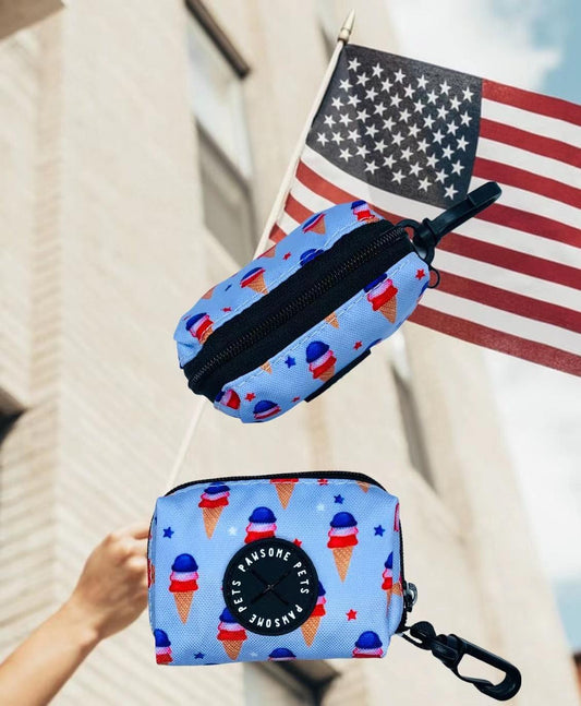 WASTE BAG HOLDER-USA ICE CREAM