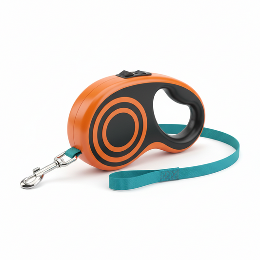 Automatic Retractable Dog Leash - Dual Size Options with Brake & Lock Safety System